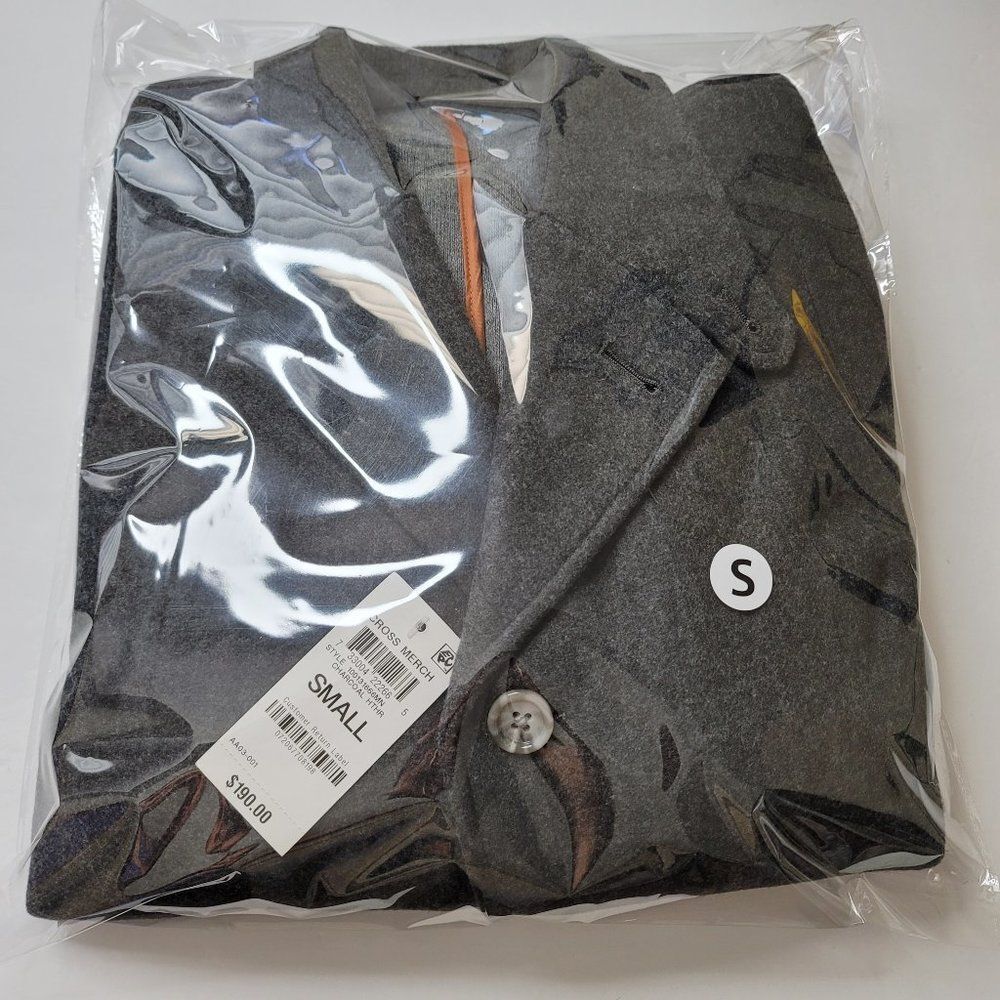 Alfani Men's Knit Topcoat - Picture 5 of 5